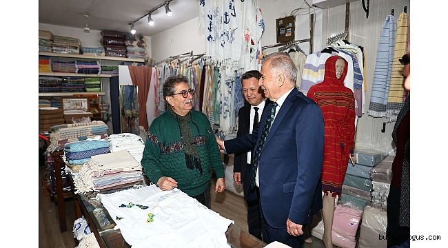 Başkan Zolan tekstilin merkezi Buldan’ı ziyaret etti